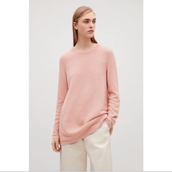 COS Textured‎ Cotton Sweater - Picture 1 of 5